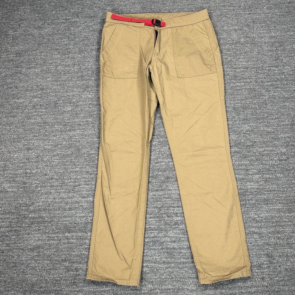 Topo Designs Ripstop Pants Men Medium Integrated Belt Gorpcore Hike Outdoor Camp